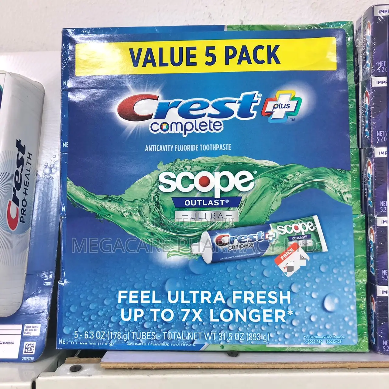 Crest Complete Value Pack