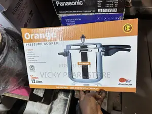 Orange Pressure Pot 12l