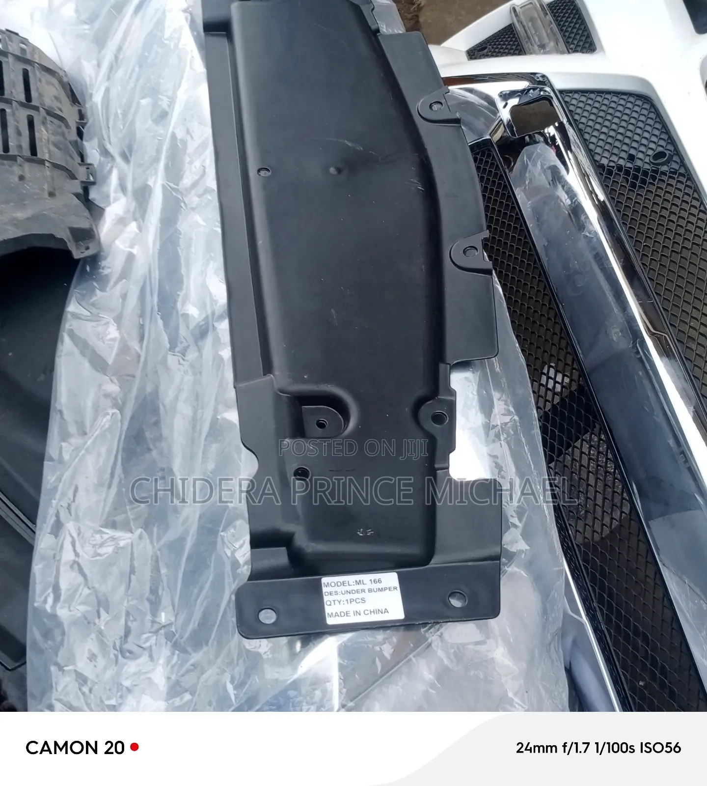 Under Bumper Plastic for Ml350 W166 2012/15 Model 