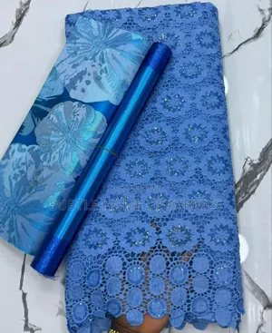 Elegant Light Chord Lace With Sequins –Asoebi, Brides Special Events
