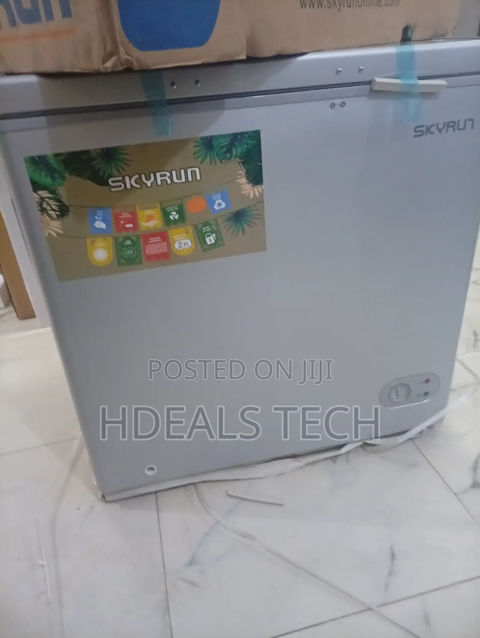 Durable Chest Freezer – Skyrun 155 Liters