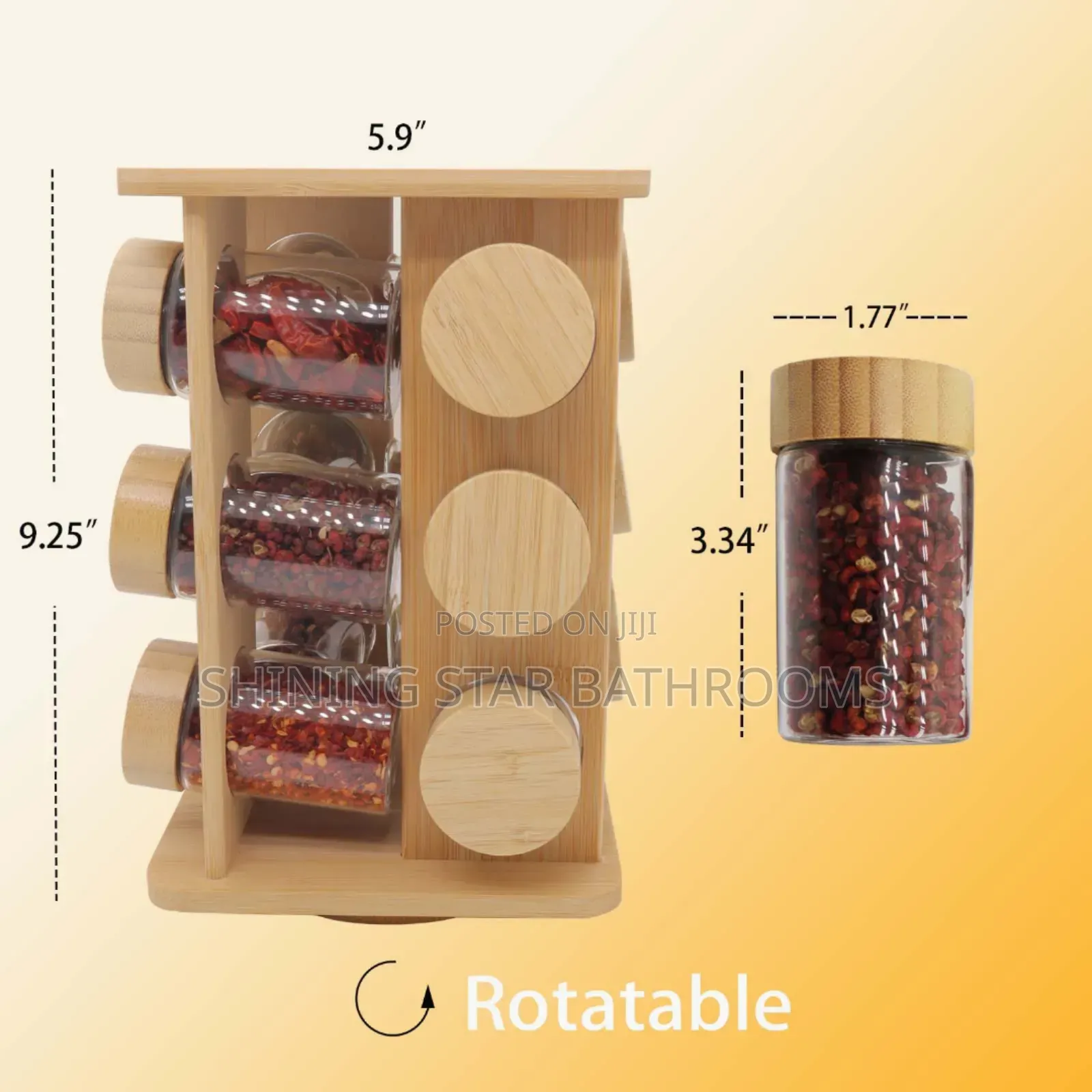 Wooden Kitchen Organizer
