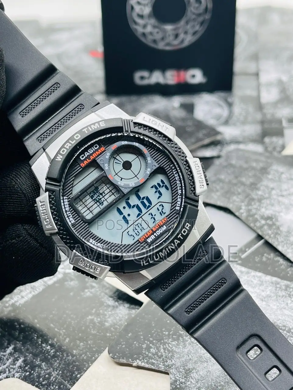 *` Casio Illuminator Wristwatch` *