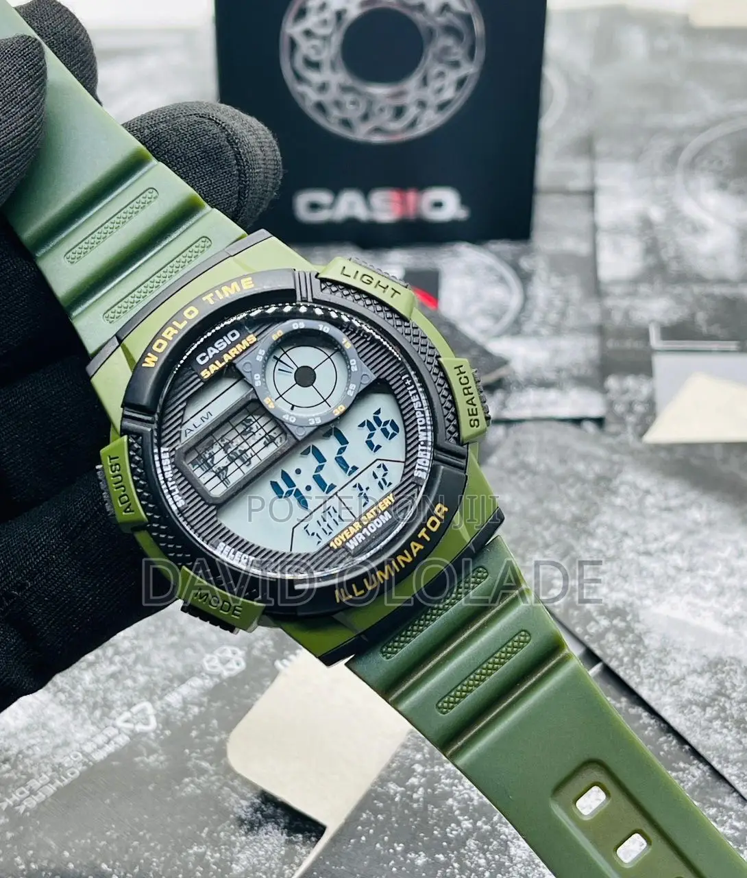 *` Casio Illuminator Wristwatch` *