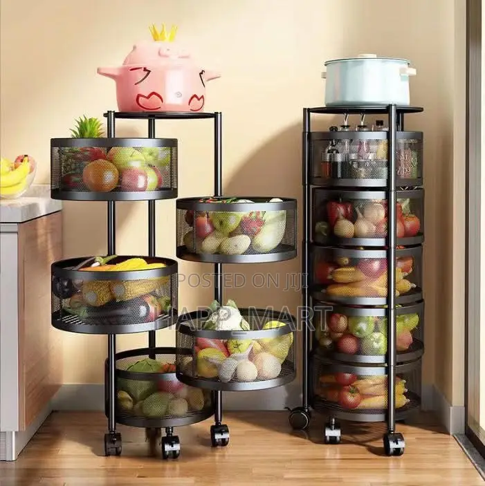 5 Layers Rotating Storage Rack