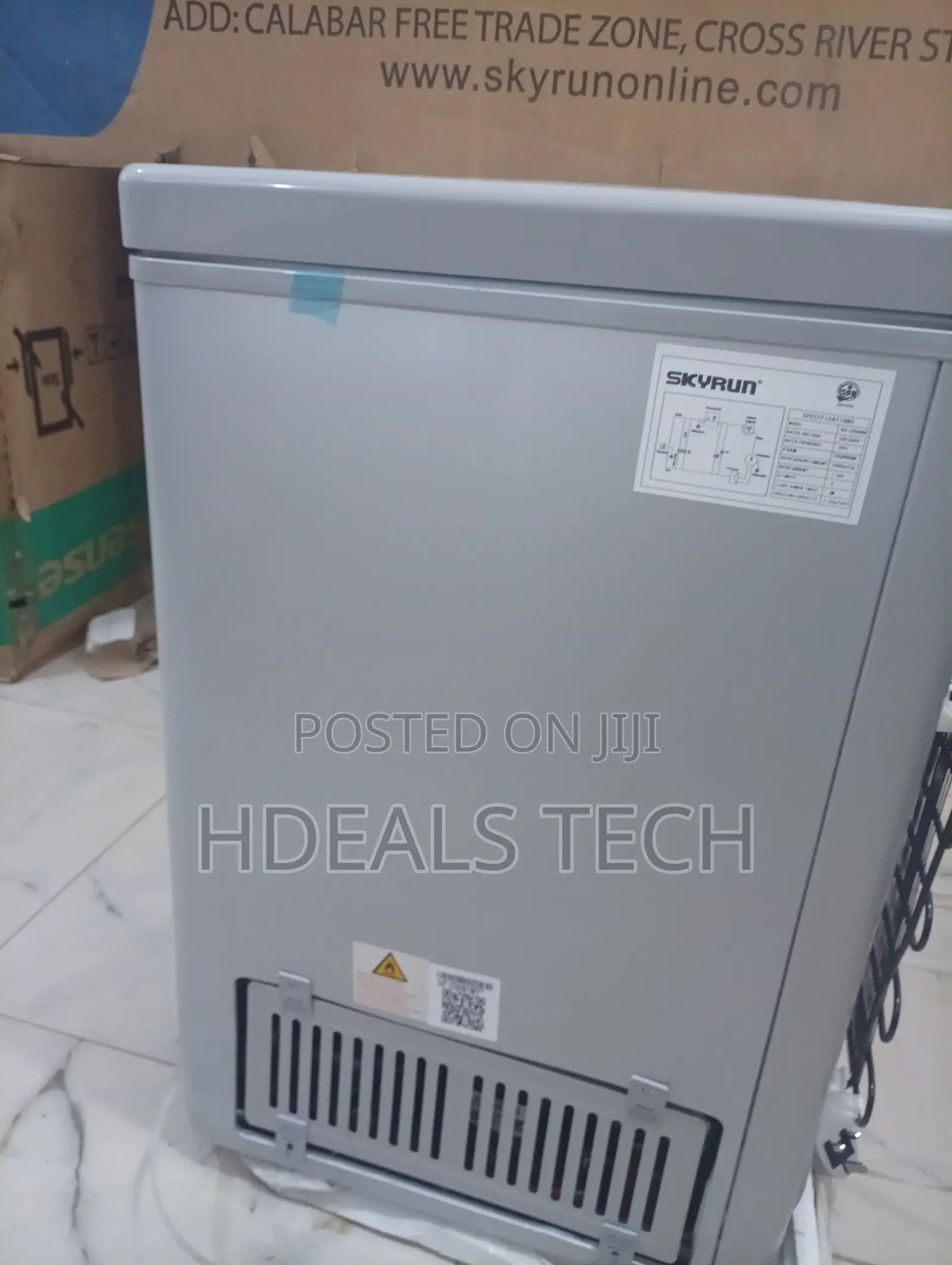Skyrun Freezer With Deep Chill Technology