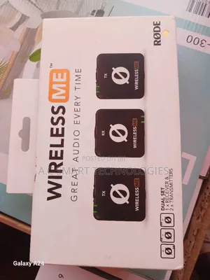 Rode Dual Wireless Me Compact Digital Wireless Microphone System