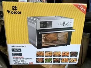 Vosco Advanced Commercial Size 30litres Airfryer Oven. 1800watts.