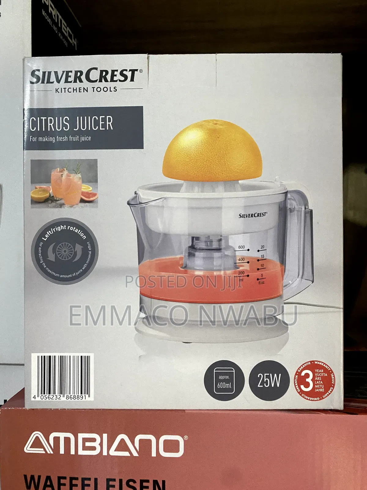 Silver Crest Citrus Juicer
