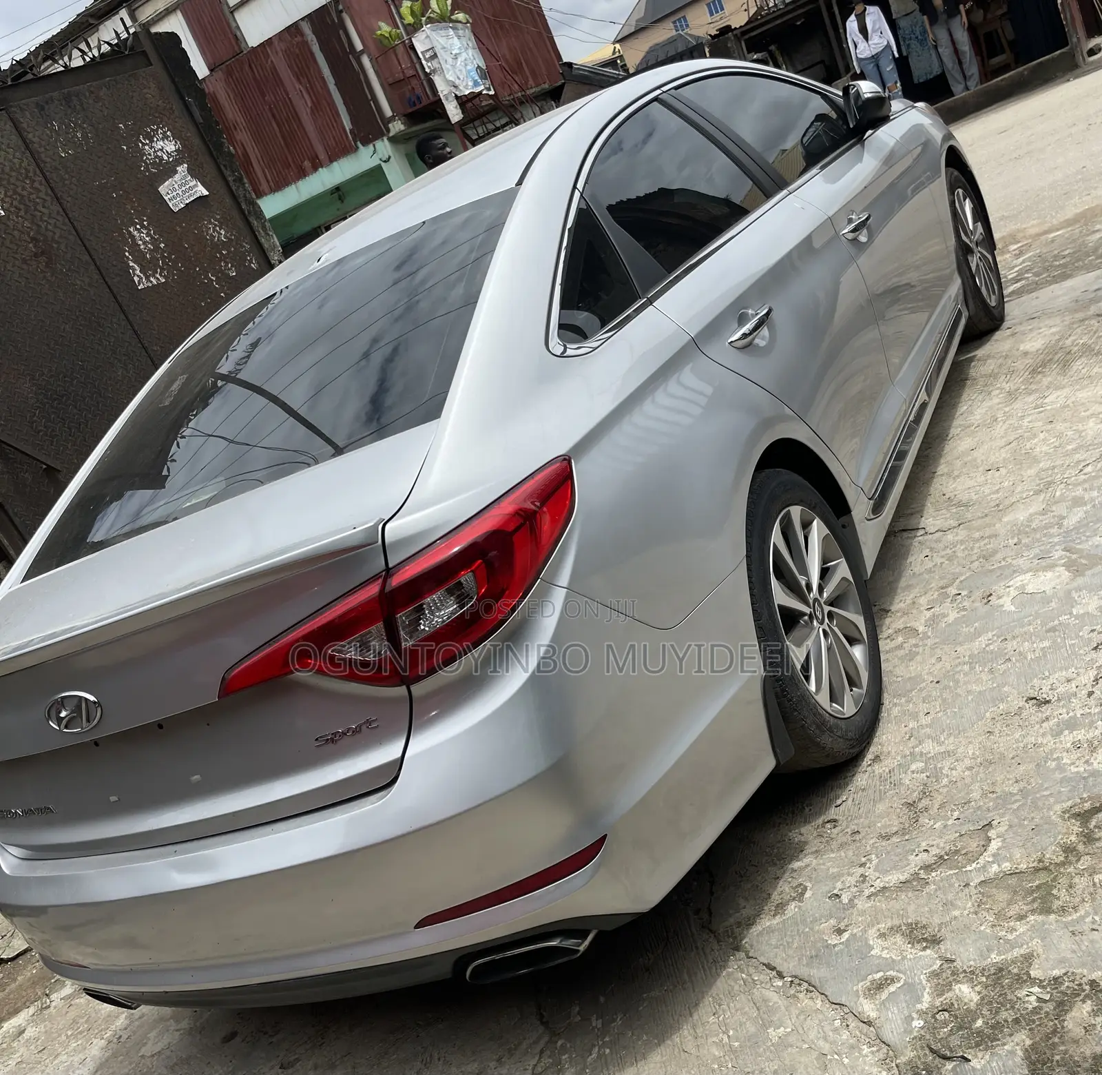 Hyundai Sonata 2015 Silver