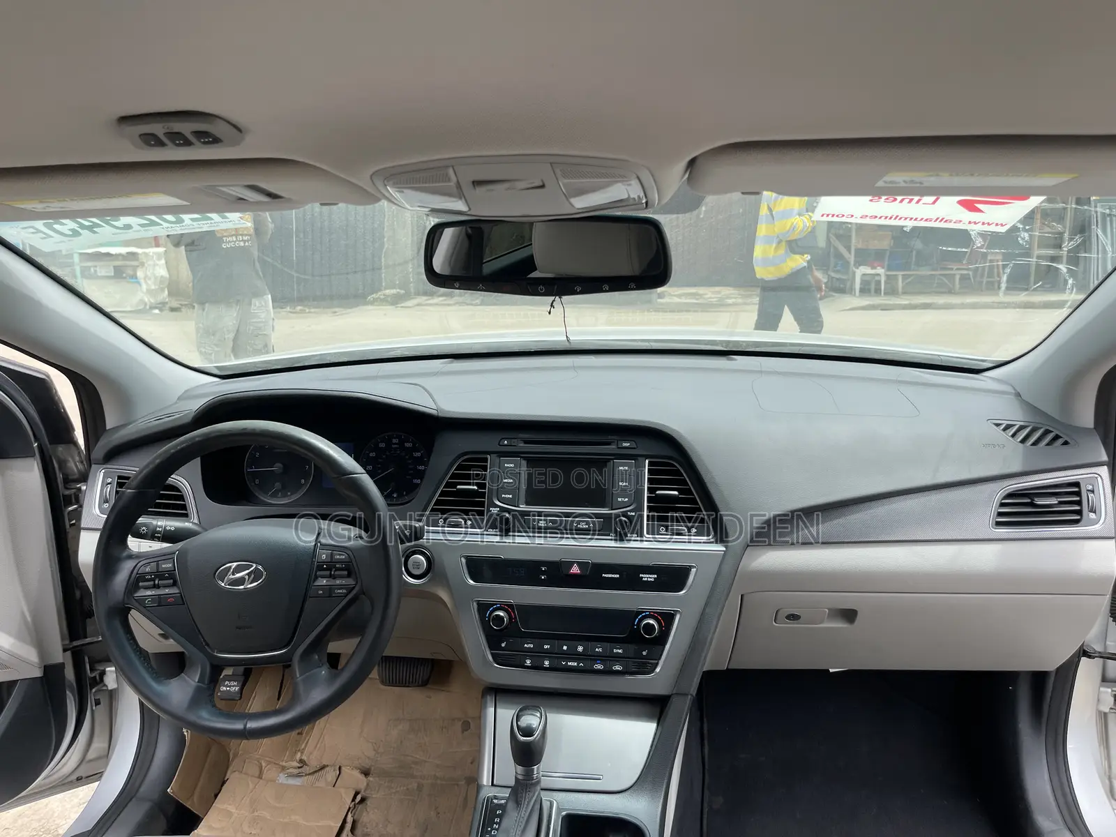 Hyundai Sonata 2015 Silver