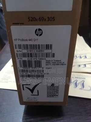 New Laptop HP ProBook 440 G4 16GB Intel Core Ultra 5 SSD 512GB