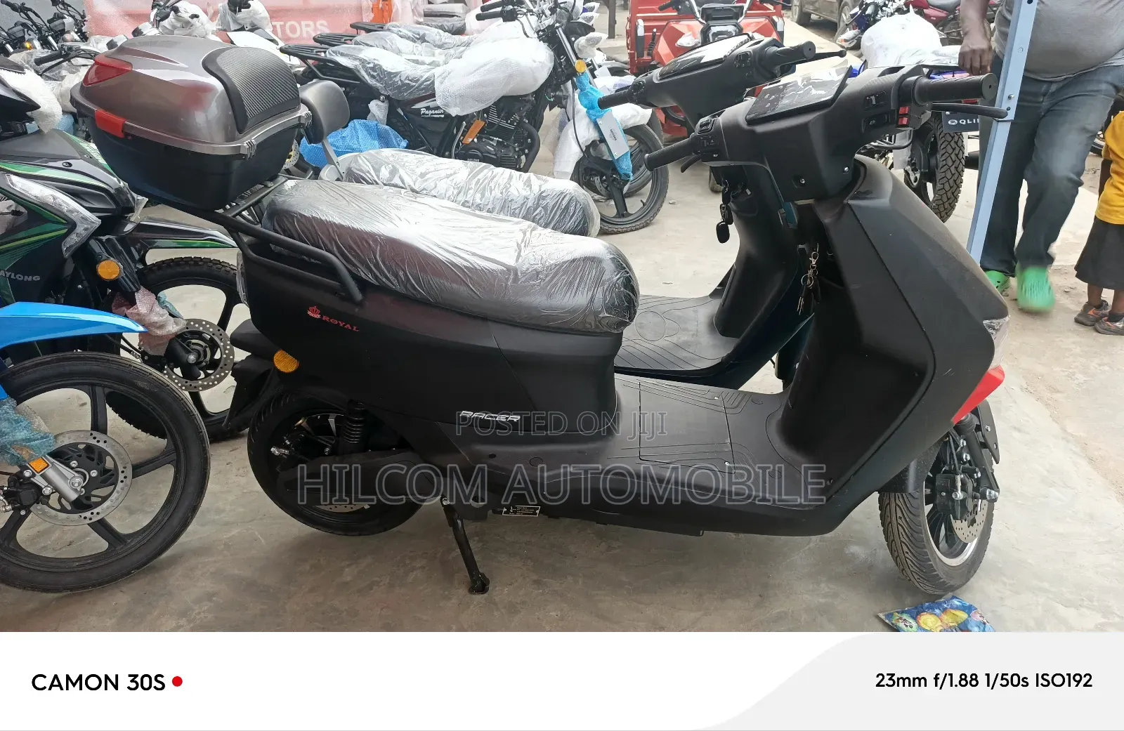 New Royal Motorcycle 2025 Blue
