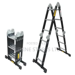 4x3 Aluminum Turkey Ladder (Black)Heavy Duty