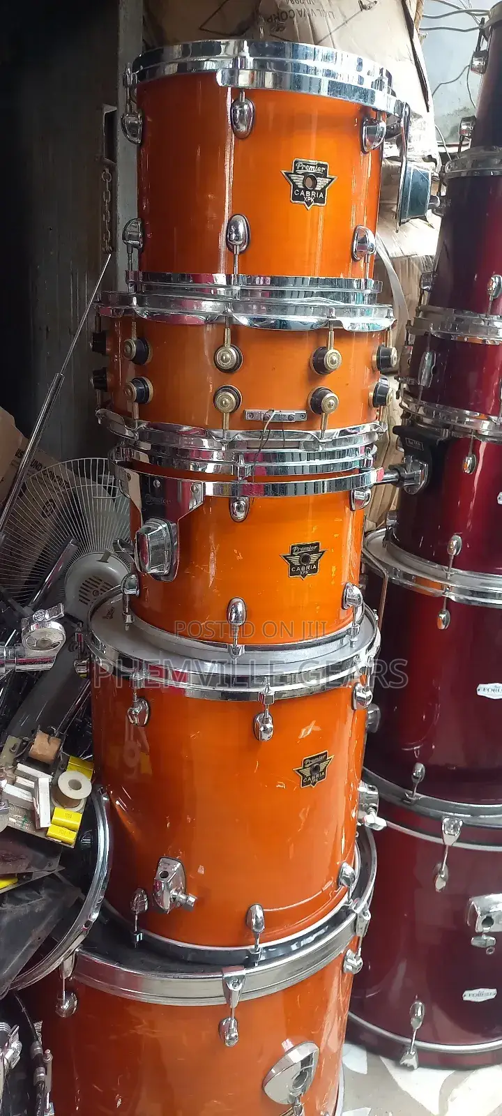 Premier Cabria Xpk  5set Uk Used Drumset