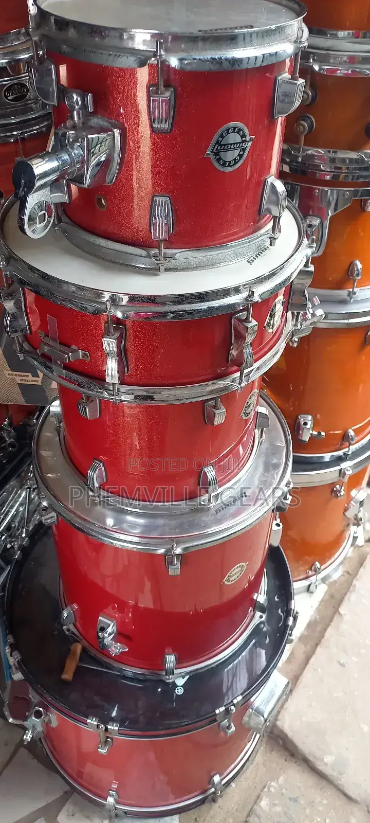 Premier Cabria Xpk  5set Uk Used Drumset