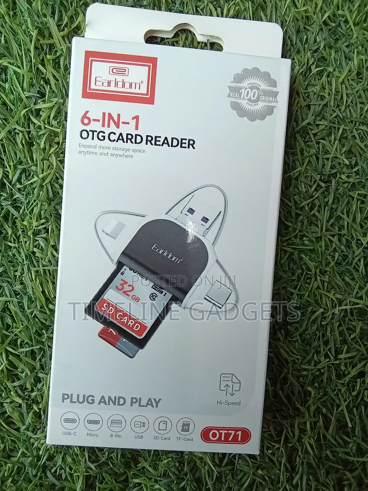 Earldom 6in1 Otg Card Reader