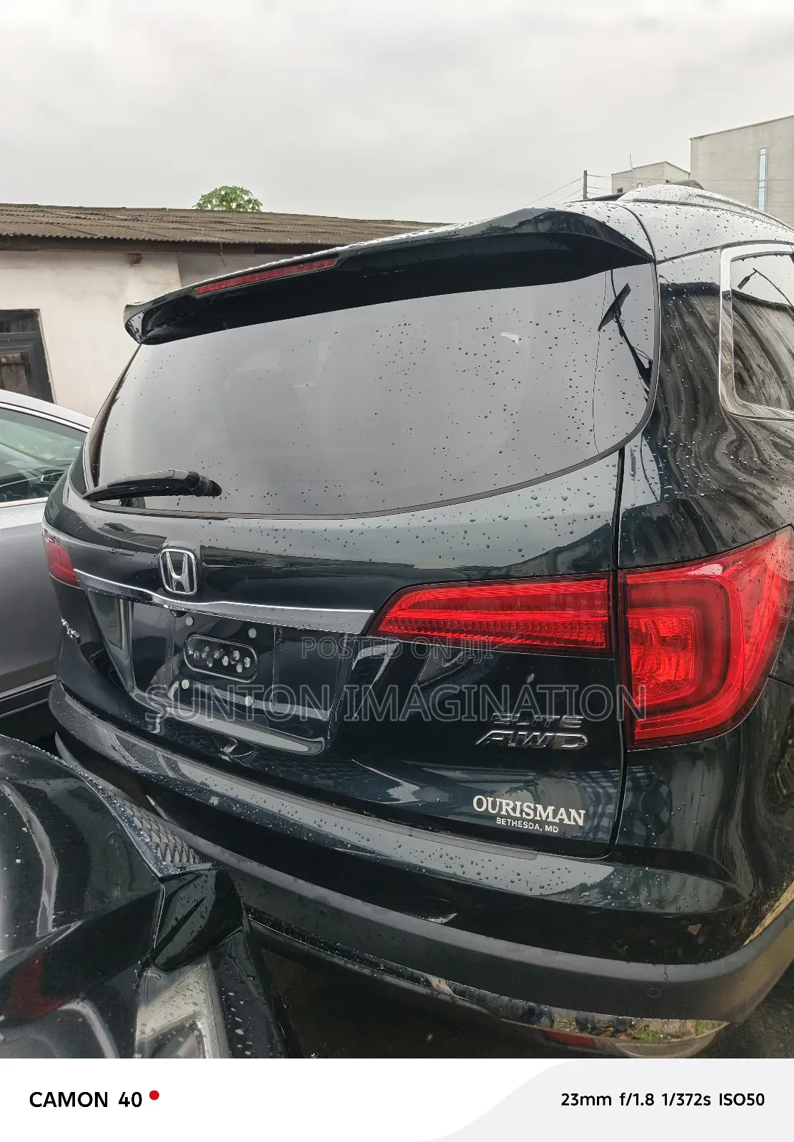 Honda Pilot Touring AWD 2018 Black