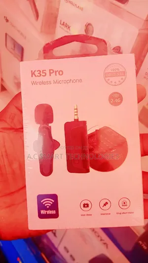 K35pro Dual Wireless Microphone