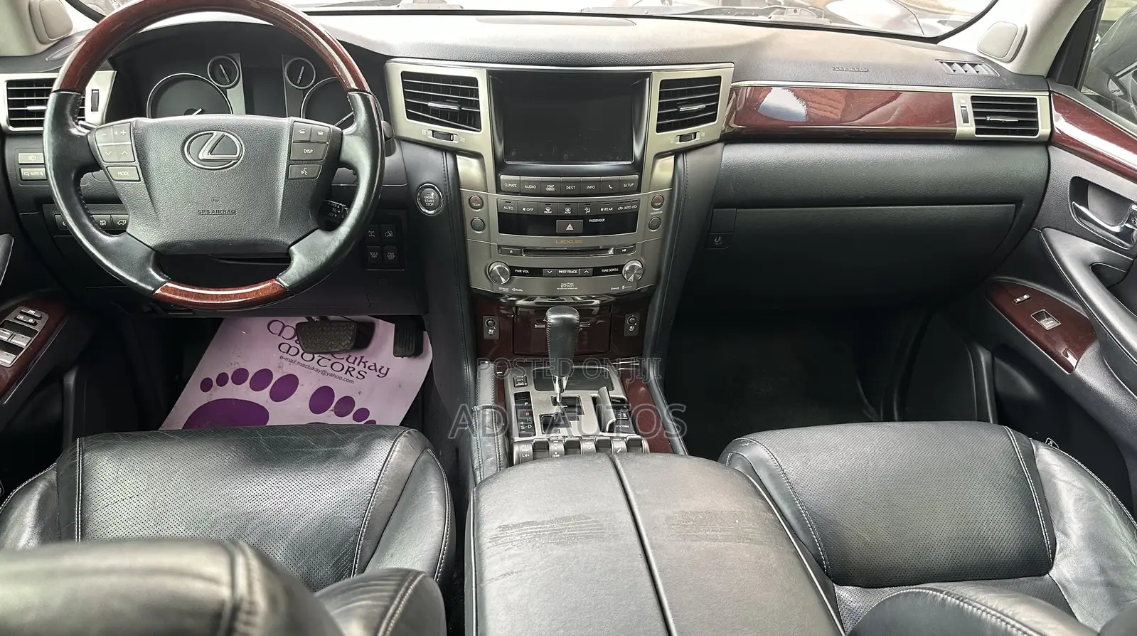 Lexus LX 570 AWD 2013 Gray