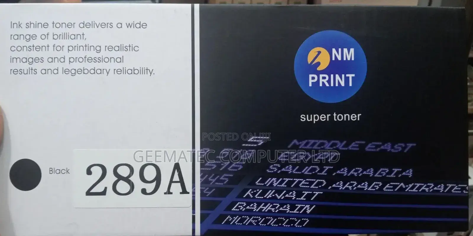 Nm Print 89a Compatible Toner