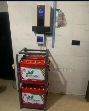 5kva Inverter Setup and 4pcs of 220amps Tubular Batteries Backup