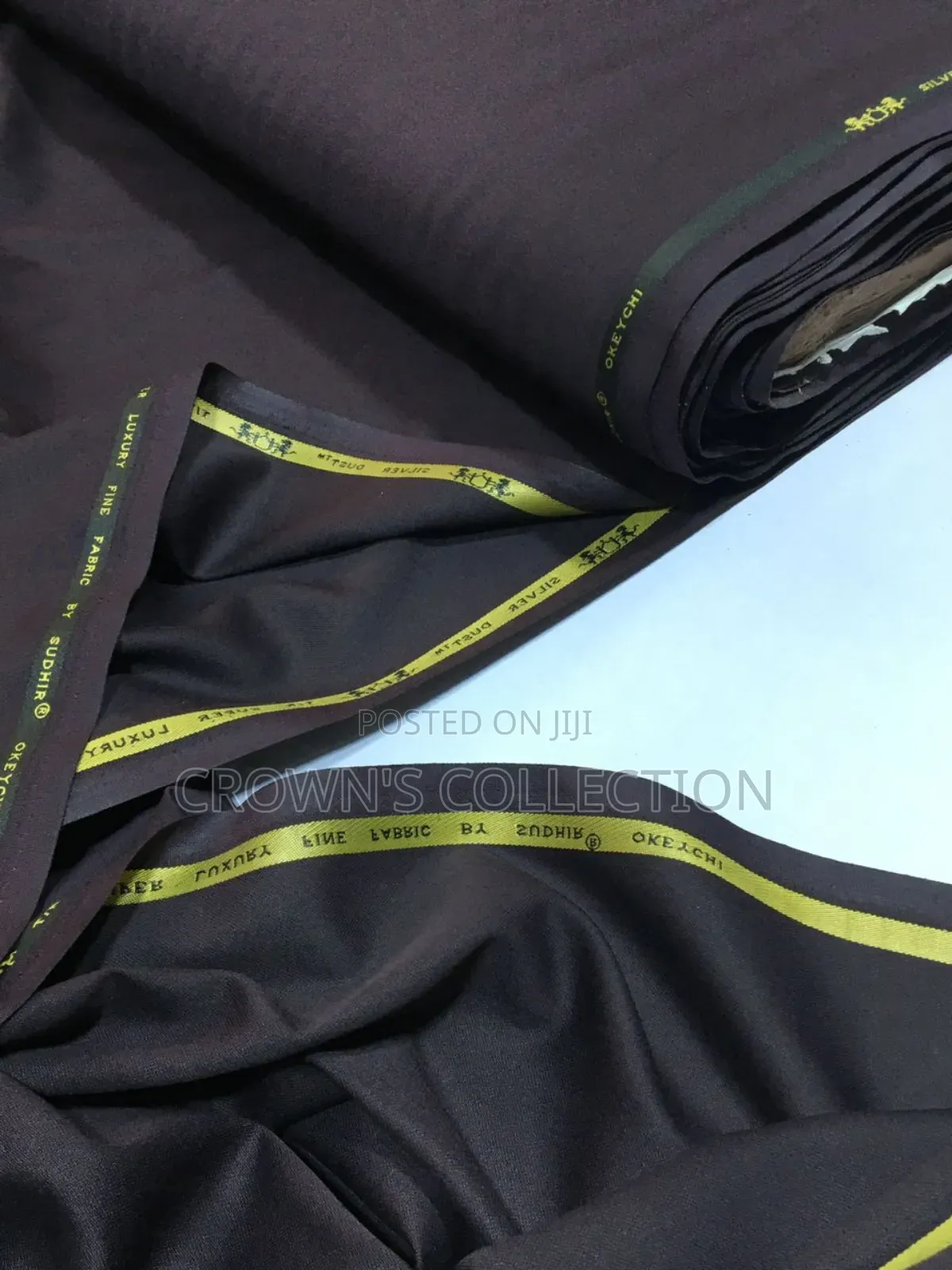 Silver Dust Senator Material Fabrics