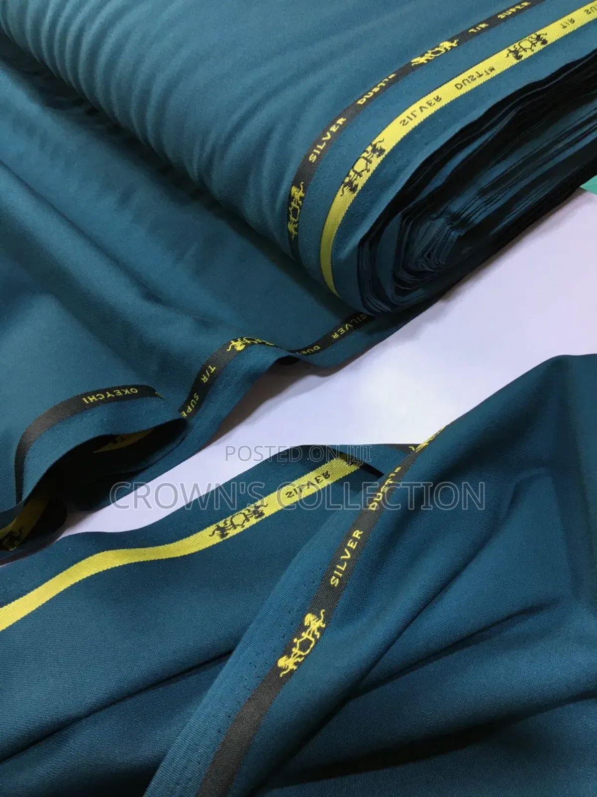 Silver Dust Senator Material Fabrics