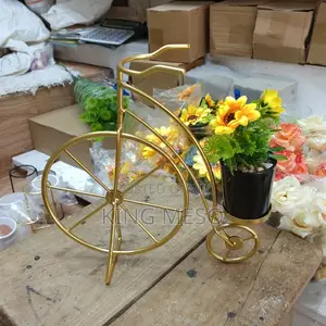 Bicycle Ceramic Flower Vase