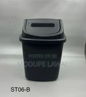 Waste Bin With Cobwe