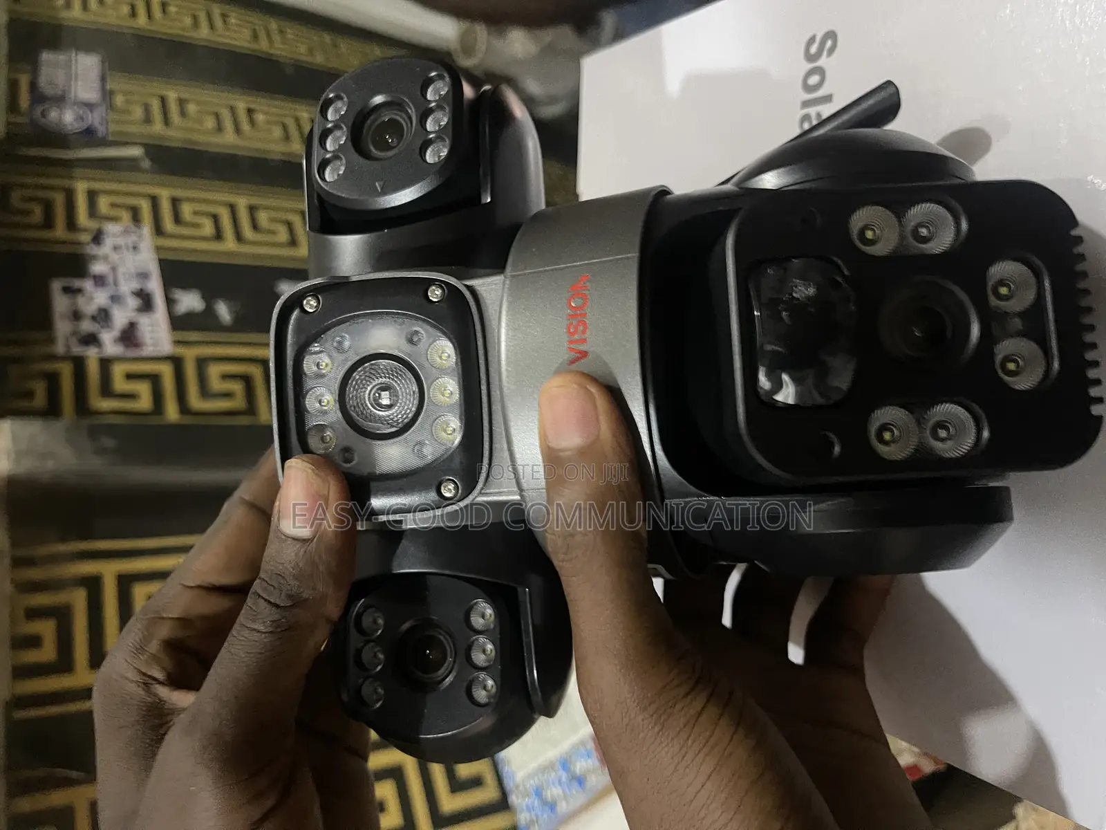 PTZ 3 Lens Solar Camera