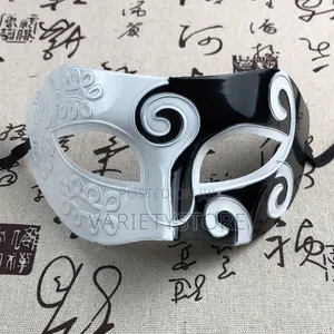 Half Face Unisex Halloween Party Mask