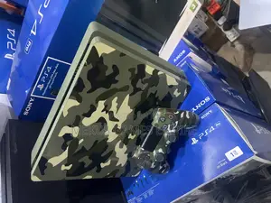 Ps4 Slim + 10 Installed Games Both Fc26,Gta5,N F S,Mk,Cod More