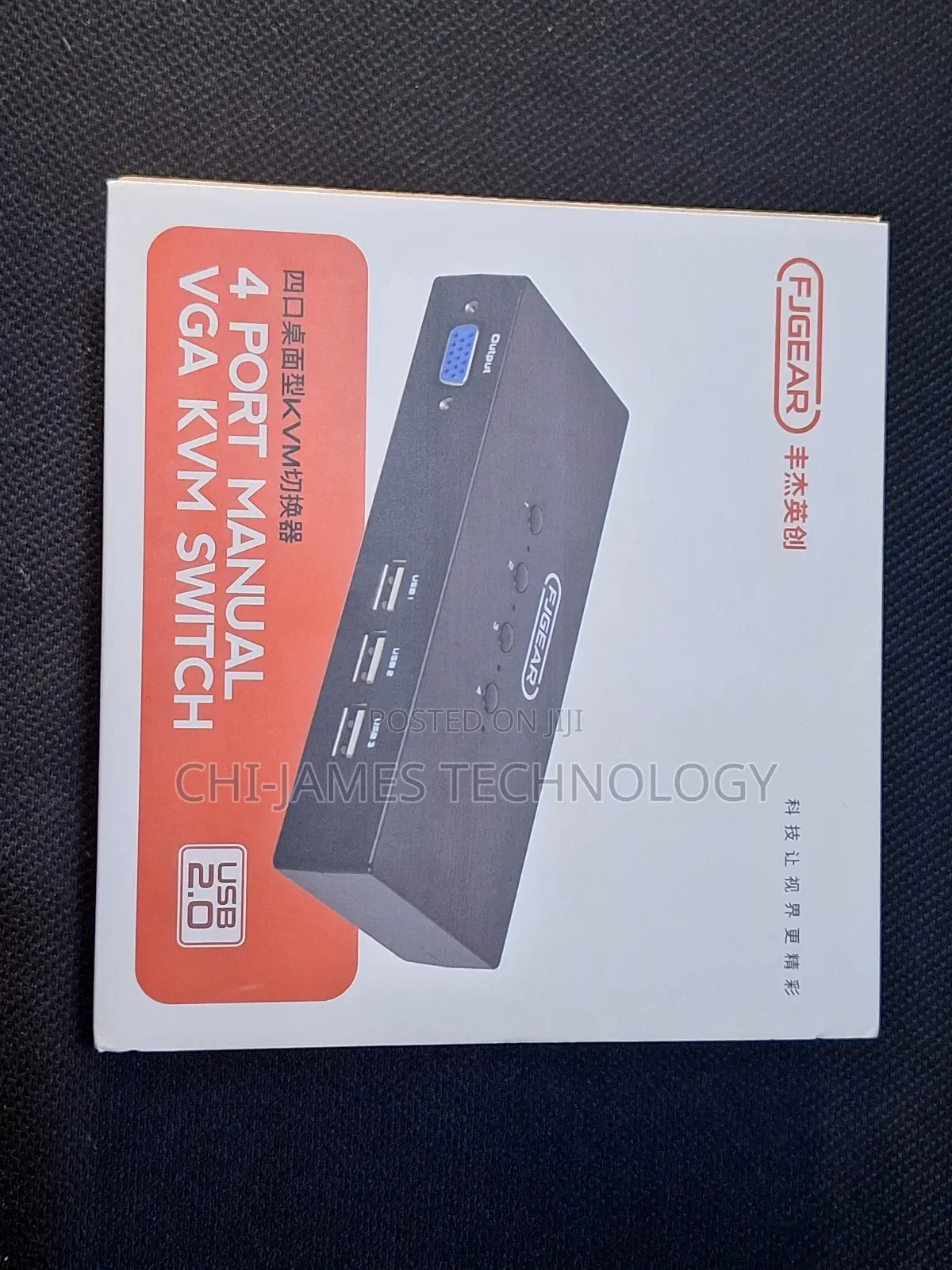 4port 2port Manual Vga Kvm Switch