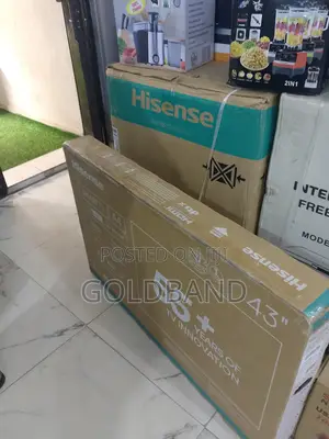 Stunning Display Hisense 43 Inches Smart Tv
