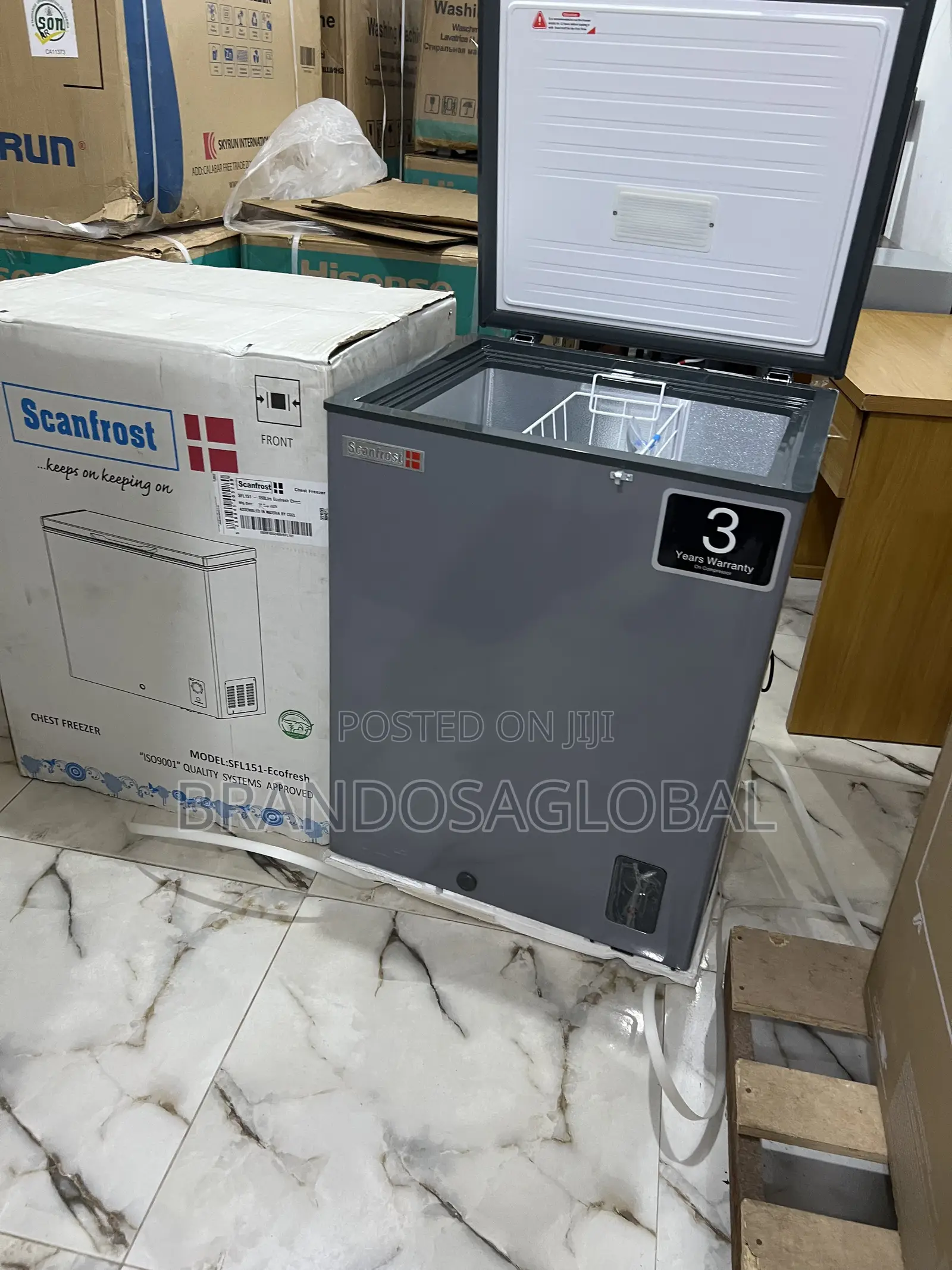 Scanfrost 134l Freezer – Energy Saving and Eco Friendly