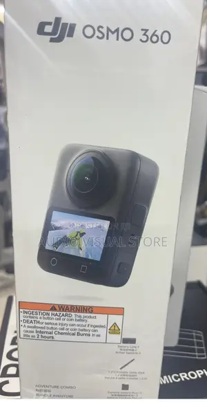 Dji Osmo 360 Camera, Waterproof 360° Action Camera