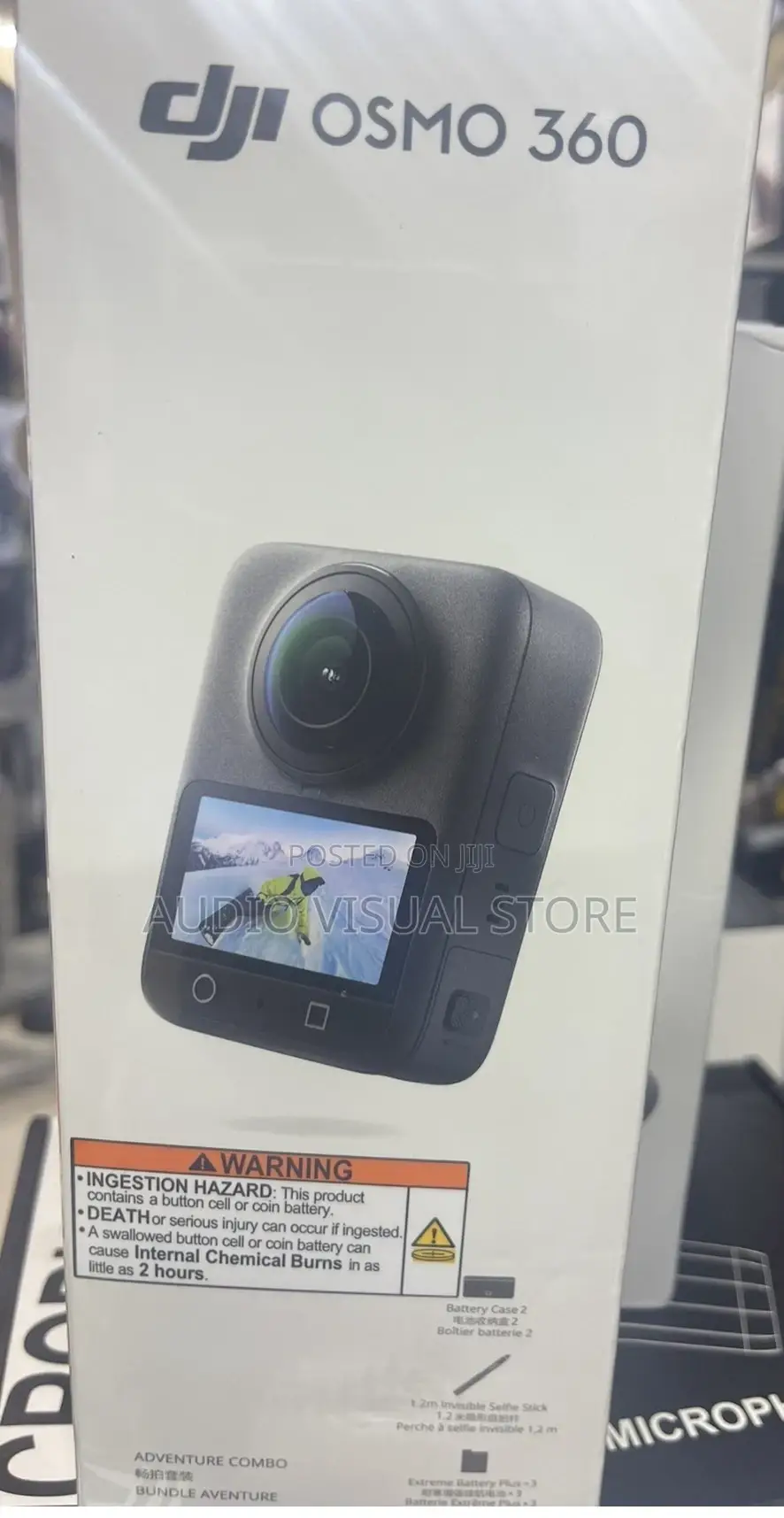 Dji Osmo 360 Camera, Waterproof 360° Action Camera