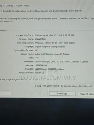 Laptop HP Victus 15 16GB Intel Core i5 SSD 512GB