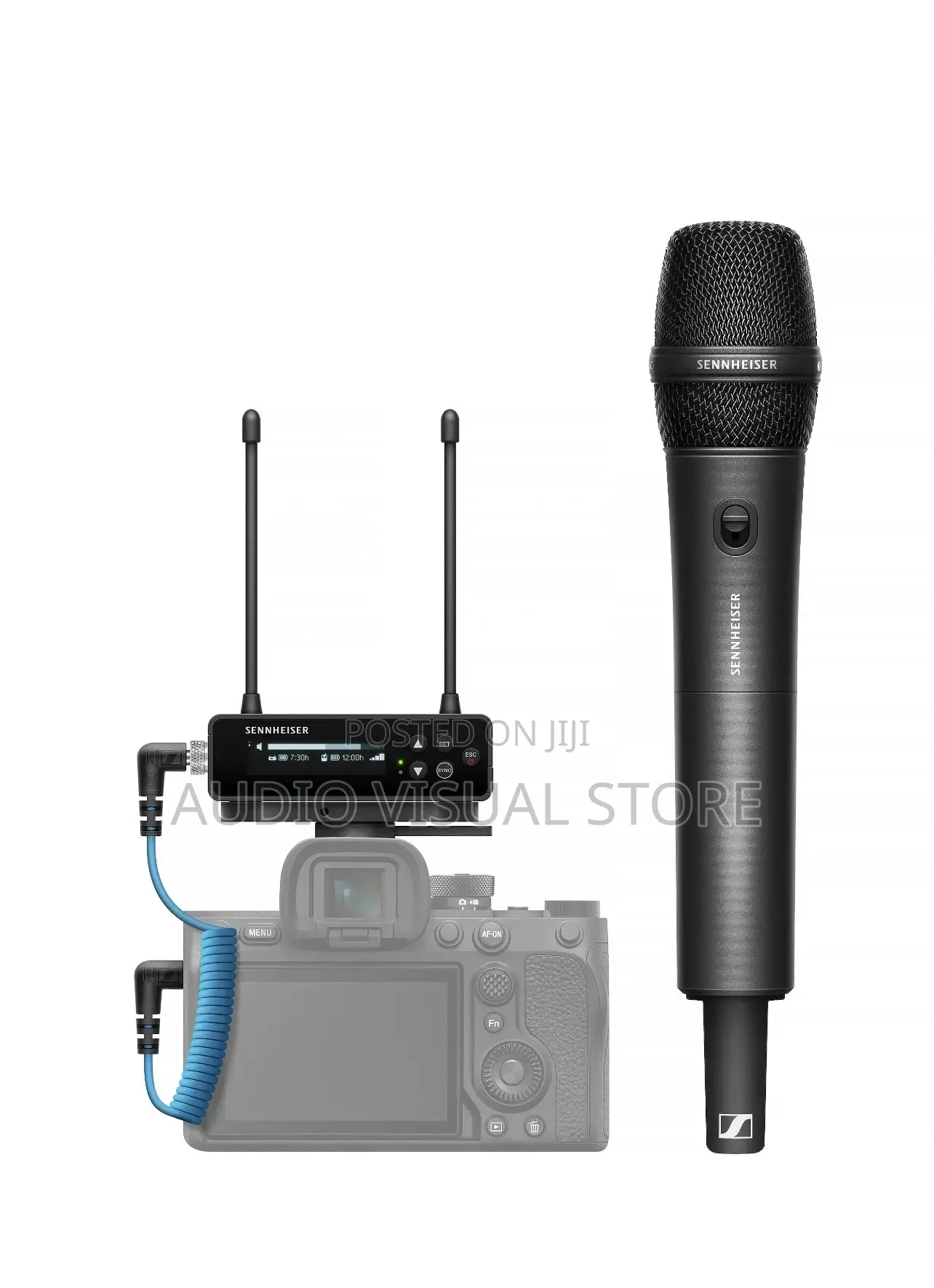 Sennheiser Ew-Dp 835 Set Camera-Mount Digital Wireless