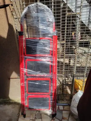 4 Steps Aluminun Red Ladder
