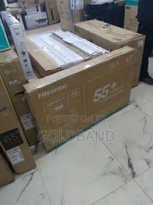 Home Cinema Exeprience Hisense 43inches Smart Tv