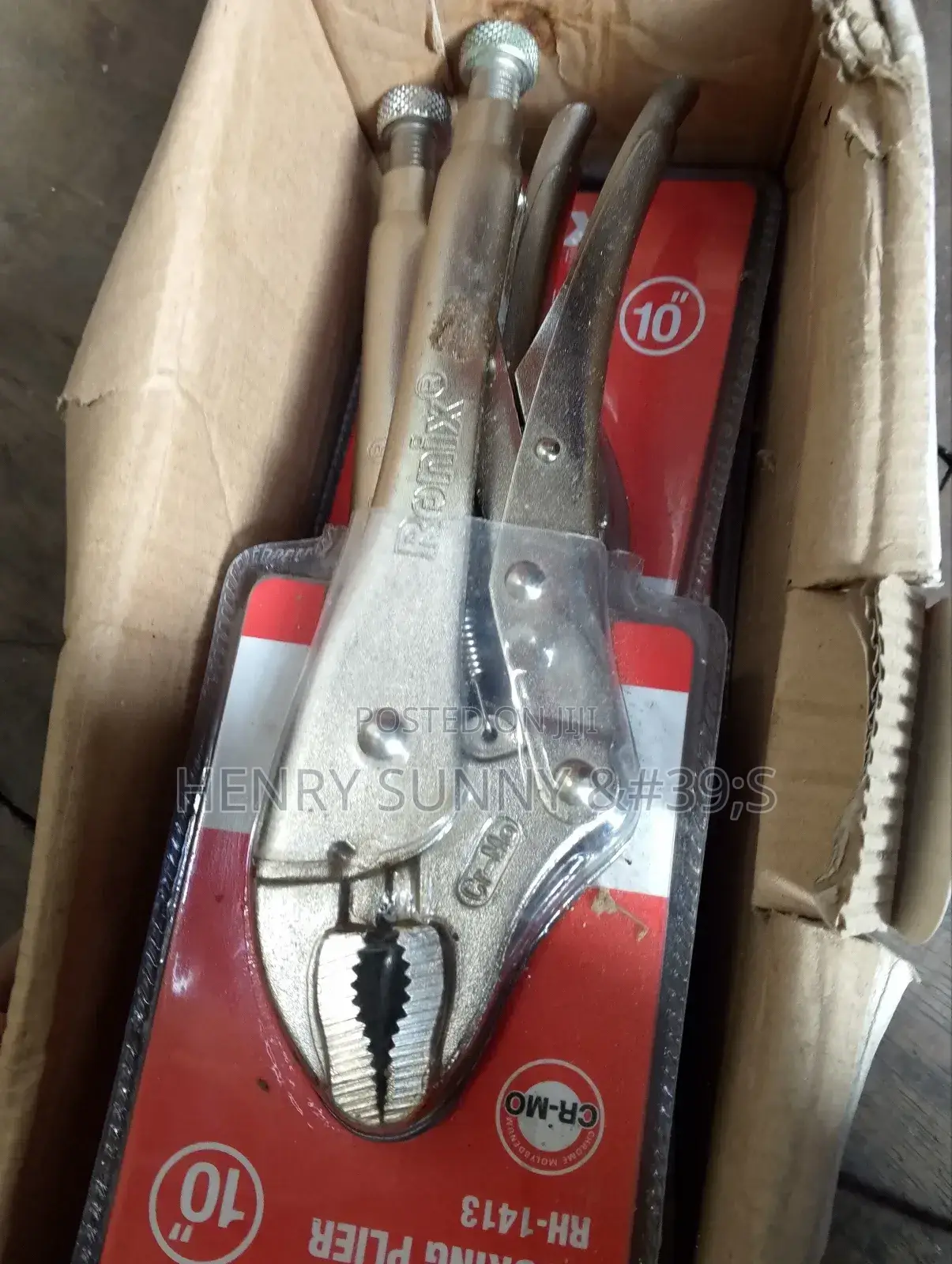 Ronix Locking Pliers Set