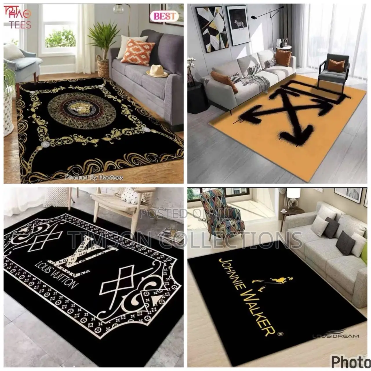 Top Quality Designer Center Rug