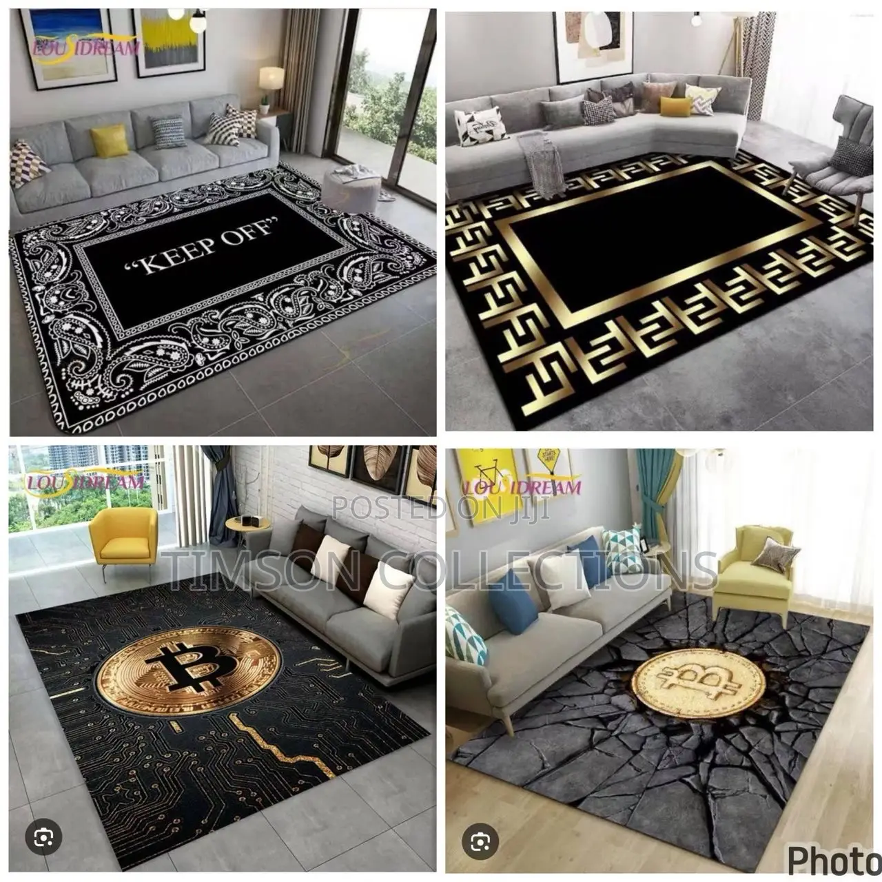 Top Quality Designer Center Rug