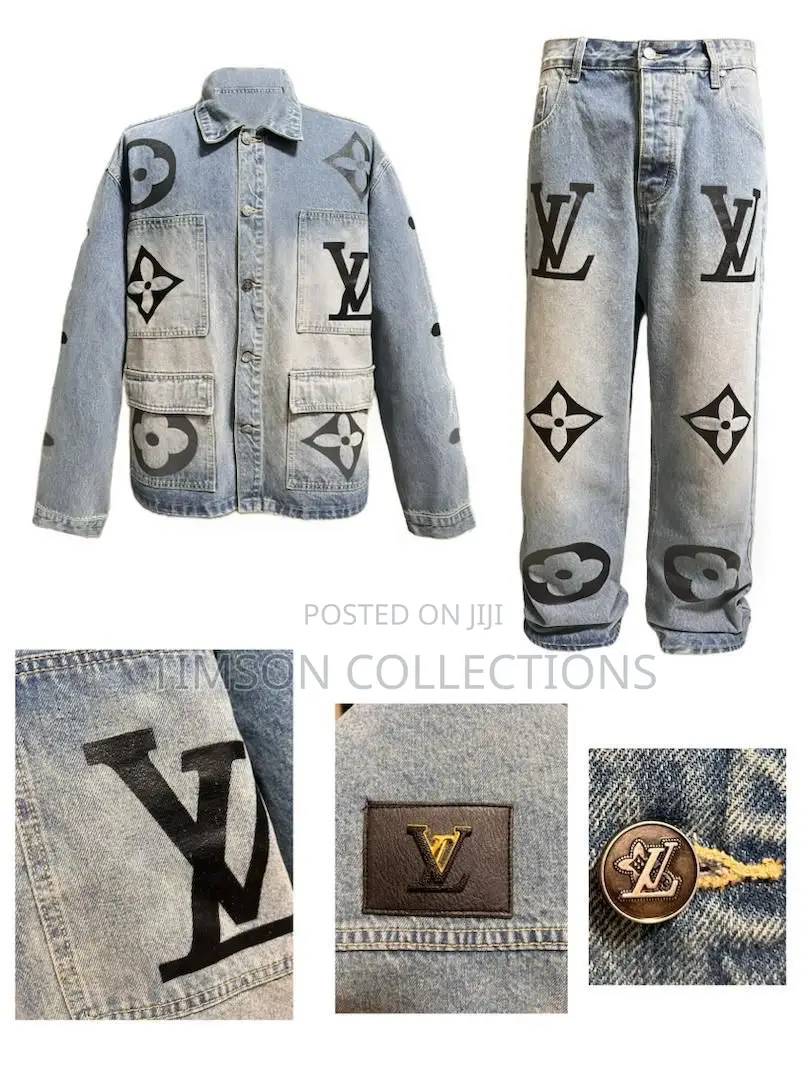 Best Quality Luxury Lv Jeans Up and Down