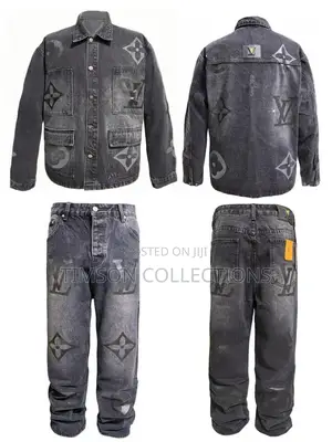 Best Quality Luxury Lv Jeans Up and Down