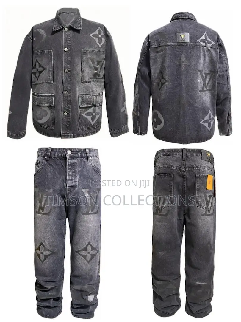 Best Quality Luxury Lv Jeans Up and Down