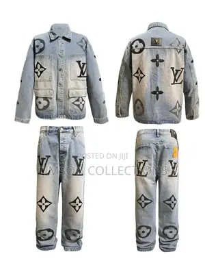 Best Quality Luxury Lv Jeans Up and Down