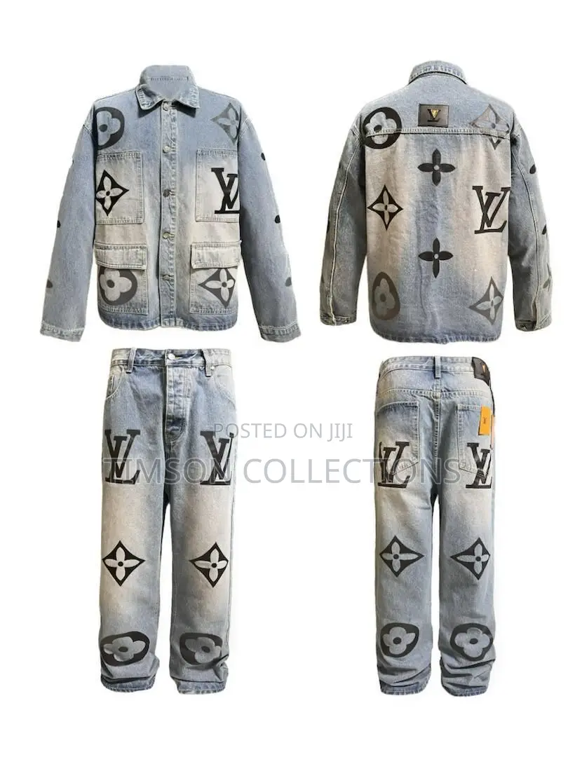 Best Quality Luxury Lv Jeans Up and Down